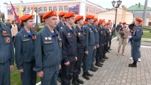 Сегодня в Костроме ряды юнармейцев пополнились новобранцами