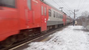 ЭП2Д-0196 Отправляется с сообщением Новокузнецк-Мундыбаш со станции Смирновка