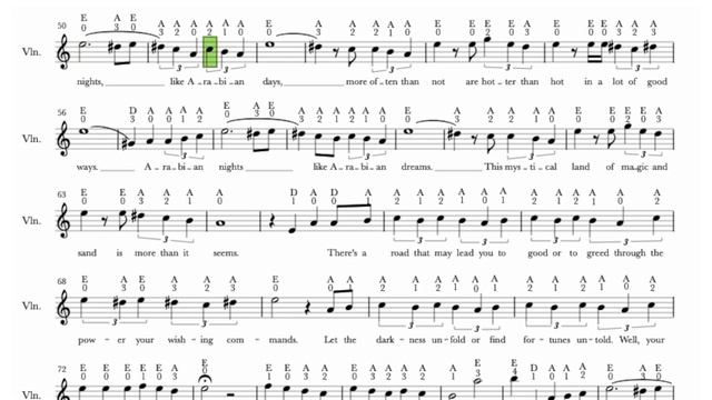 Arabian Nights from Aladdin - Violin Cover смотреть онлайн