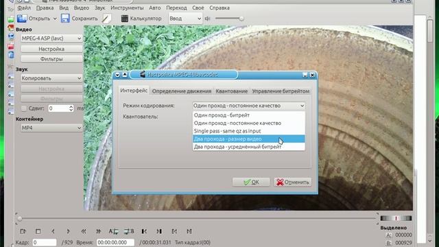 Авидемукс как конвертор, как изменить размер видео