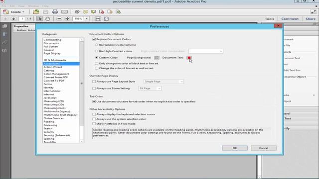 How to Change Text and Background Color in PDF using Adobe Acrobat Pro смотреть онлайн