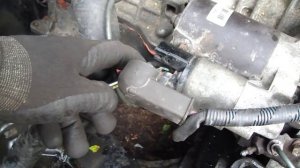 Part 8/34 How to replace CLUTCH Toyota Corolla years 2000 to 2022:  Starter motor cables