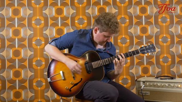 Gibson ES125T Sunburst 1958 played by Milo Groenhuijzen | Demo @ The Fellowship of Acoustics смотреть онлайн