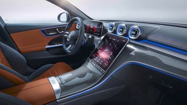 2022 NEW MERCEDES C CLASS INTERIOR - Mercedes C-Class 2022 Wagon & SEDAN смотреть онлайн