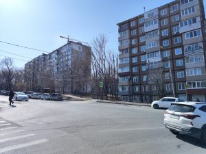 Владивосток, март 2024 улица Иртышская