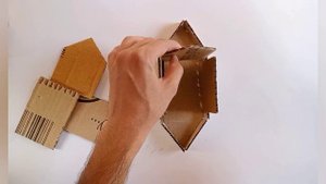 how to make a cardboard boat ll cardboard craft#