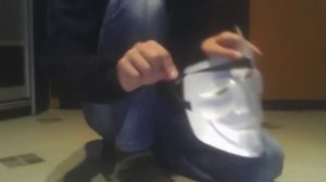 Обзор белой маски гая фокса! (Анонимуса)