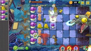 Plants vs Zombies 2 Dark Ages Boss / Растения против Зомби 2 Темные Века Босс