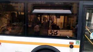 Автобус ЛиАЗ-5292.60 (10,5; 2-2-0) ЕУ 530 50 остановка Горсовет 04.09.2019