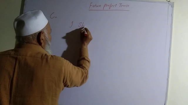 Lecture on Future Perfect Tense by Dr.Naushad Khan