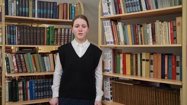 Екатерина Балабанова читает стихотворение Михаила Лермонтова "Ветка Палестины". смотреть онлайн