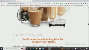 JAVA BURN. Does it really work? JAVA BURNE Brings a good result?