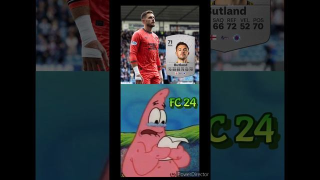 Jack Butland Fifa 17-FC 24 #jackbutland #floatedbard5