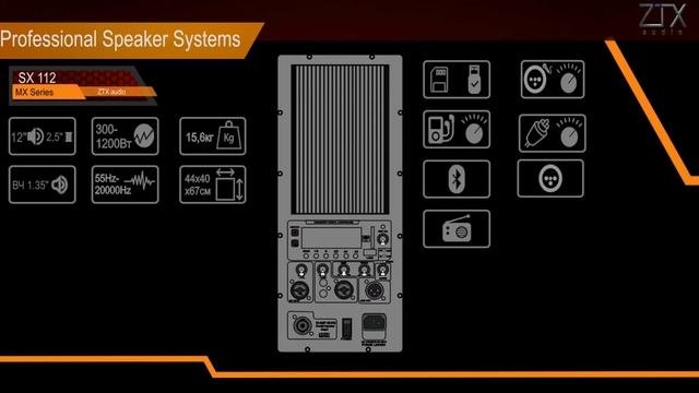 ZTX Audio серии SX