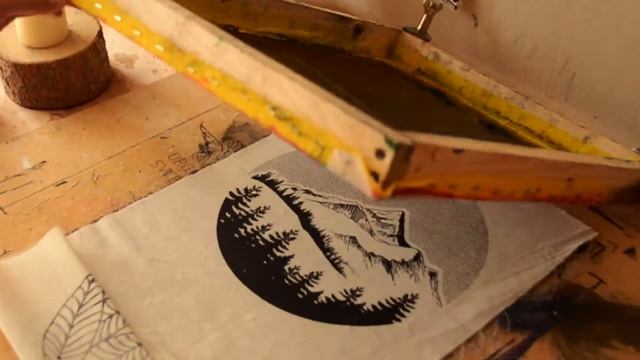 Печать на ткани своими руками смотреть онлайн