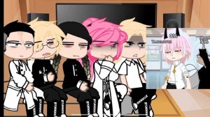 Tokyo Revengers react to takemichi as random gacha tiktok 3/?