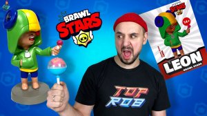 ЛЕОН ИЗ BRAWL STARS!!! ЧТО С НИМ НЕ ТАК? ТОП РОБ РАСПАКОВКА ФИГУРКИ С ALIEXPRESS! КРУТО ИЛИ ОТСТОЙ?