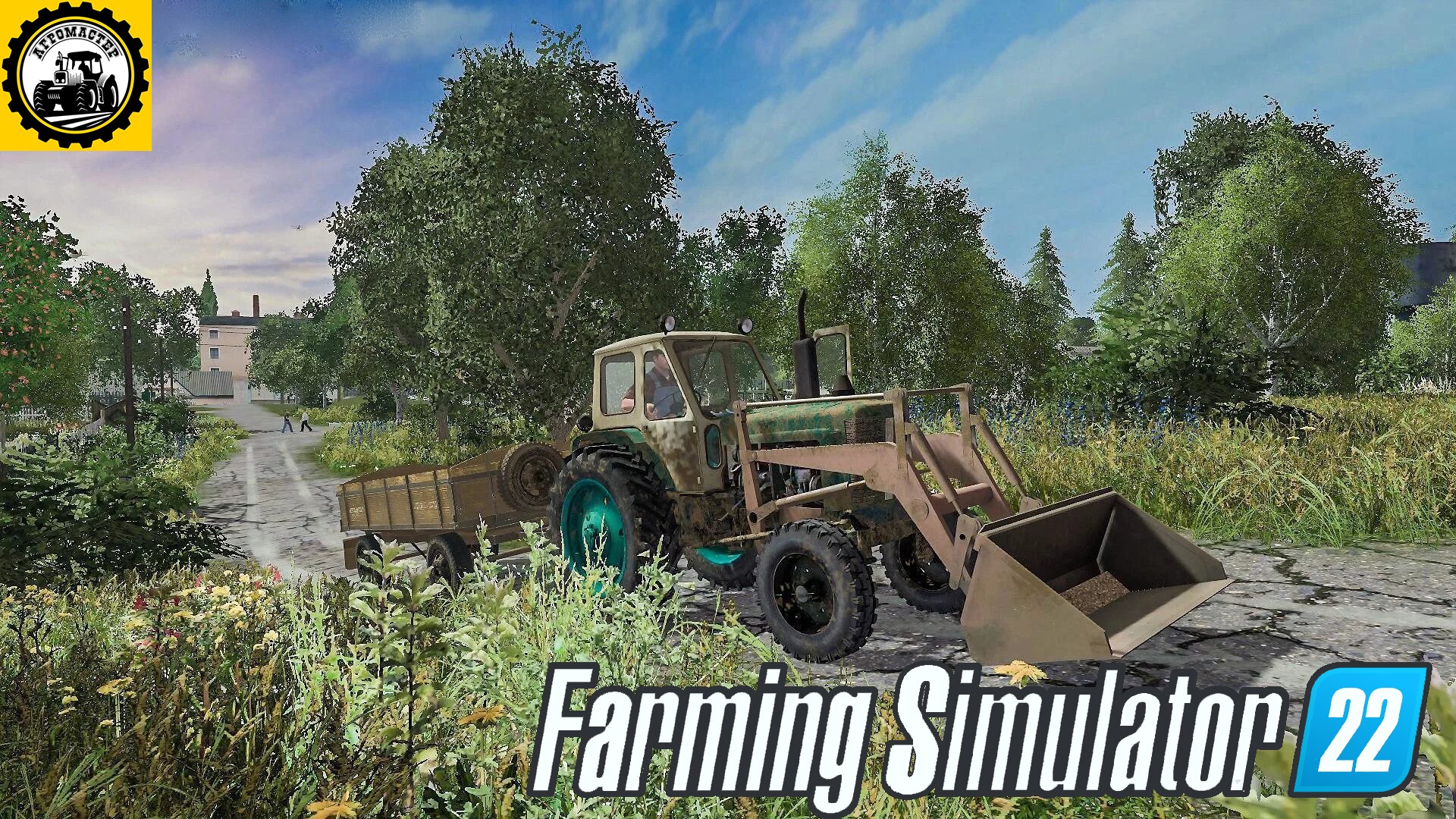 Farming simulator 19 карта зеленая долина