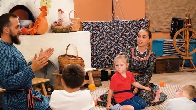Русская народная игра-потешка для детей 2-4 года ОЛАДУШКИ