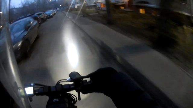 самокат Kugoo M5 катаюсь в +2°C часть 4 смотреть онлайн