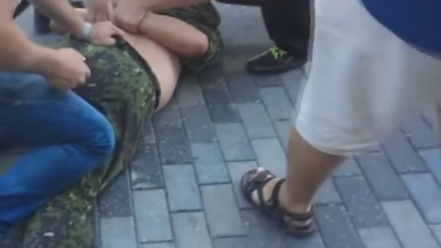 Быдло из АТО получило по сусалам