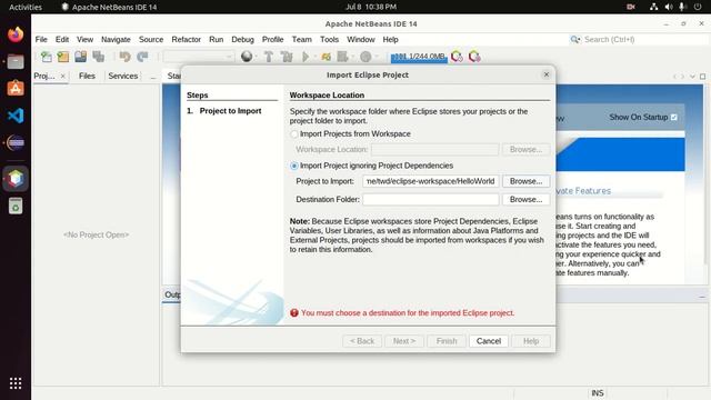 How to Import Eclipse Project into Apache NetBeans IDE смотреть онлайн