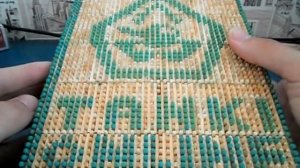 Картина из спичек без клея своими руками