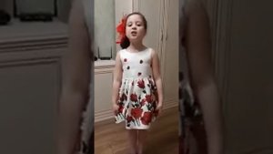 Таисия, выпускница 2020 года, детский сад "Мир детства"! Песня "Детский сад, не грусти!"