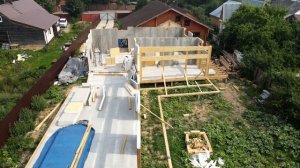 ДОМ ИЗ СИП ПАНЕЛЕЙ С ПЛОСКОЙ КРОВЛЕЙ ПЛОЩАДЬЮ 400 м2