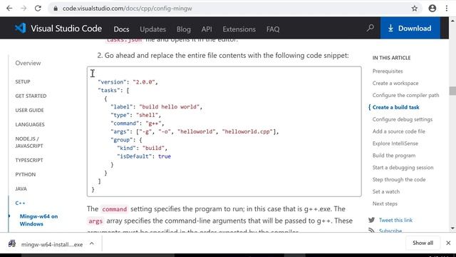 How to Run/Debug C and C++ program in VS Code? смотреть онлайн