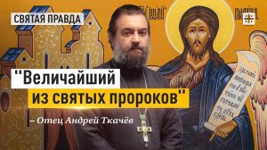 "Величайший из святых пророков": Рождество Крестителя Господня Иоанна — отец Андрей Ткачёв