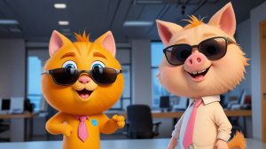 Котенок Кордэ на русском сборник серий подряд | День Рождения Котенка Кордэ! | Мультики