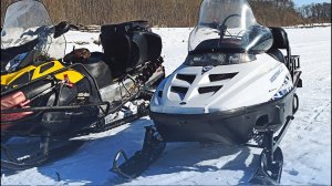 ПРОГНАЛ НА СНЕГОХОДЕ POLARIS