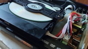 небольшой ремонт dvd супра