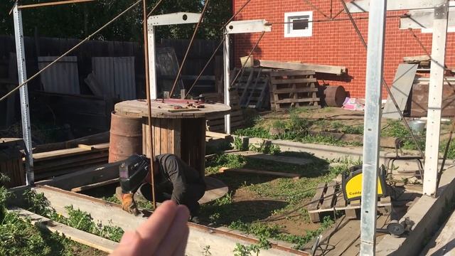 Строительство теплицы своими руками! Чертежи теплицы! смотреть онлайн