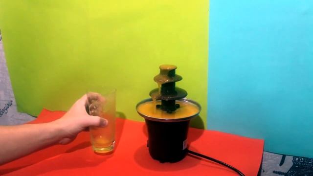 Шоколадный фонтан и сок из Хурмы.mp4 смотреть онлайн