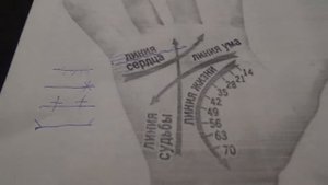 изучаем линии рук , линия брака
