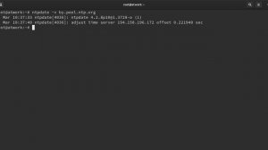 Синхронизация времени на сервере. Протокол NTP (Network Time Protocol)