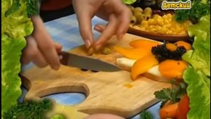 100 бутербродов - Пчелка на подсолнухе