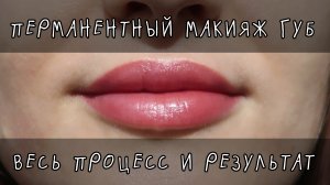Перманентный макияж губ: мой опыт, заживление по дням, весь процесс и зажившие губы