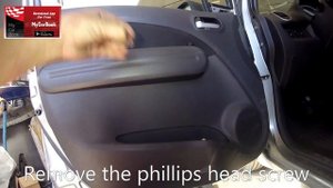 Suzuki Splash door panel removal