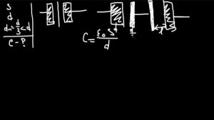 В плоский воздушный конденсатор с площадью обкладок S и расстоянием между ними d введена параллельн