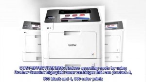 Brother HL-L8260CDW Business Color Laser Printer, Duplex Printing, Flexible Wireless Networking,