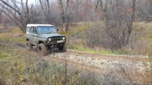 УАЗ по песку на Safari 500