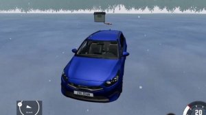 СИЛЬНЫЙ ВЕТЕР НА ЛЬДУ!!! ЧТО ПО ЛЮДЯМ? |  beamNG drive