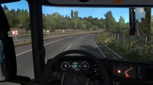 Полный рейс из Брно в Роттердам (TruckersMP).