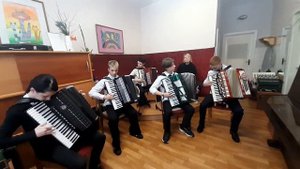 А. Абрамов.  На рассвете.