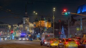 МОСКВА НОВОГОДНЯЯ 4К || NEW YEAR'S MOSCOW 4K