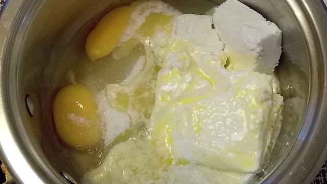 Десерт Бананы под снегом