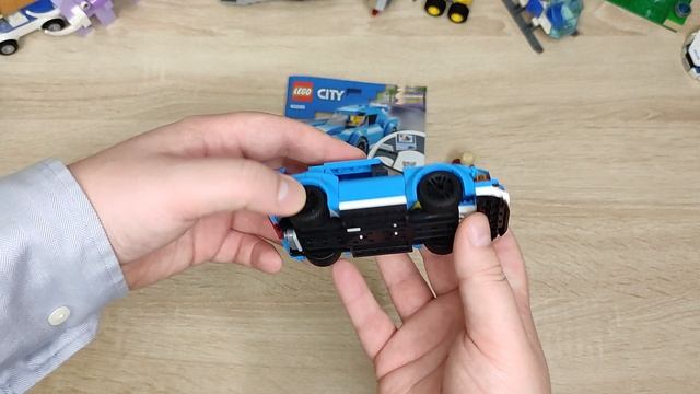 Конструктор LEGO City Great Vehicles 60285 Спортивный автомобиль в собранном состоянии